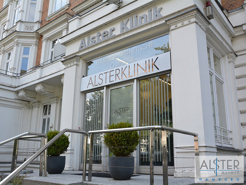Eingangsbereich Alster-Klinik Hamburg